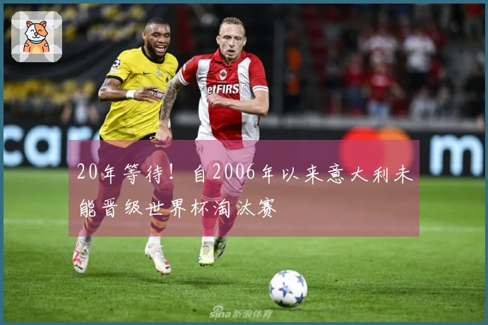 20年等待！自2006年以来意大利未能晋级世界杯淘汰赛